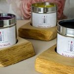 Solid Oak Candle Coaster