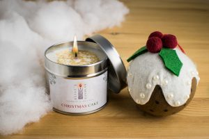 Christmas Candles - Christmas Cake