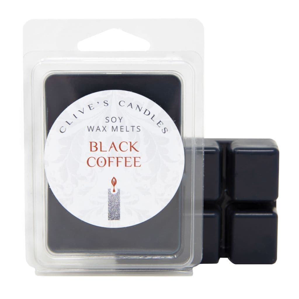 Black Coffee Wax Melts, Espresso & Caramel