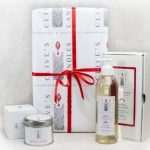 Candle  & Body Wash Gift Set with Christmas Fragrances