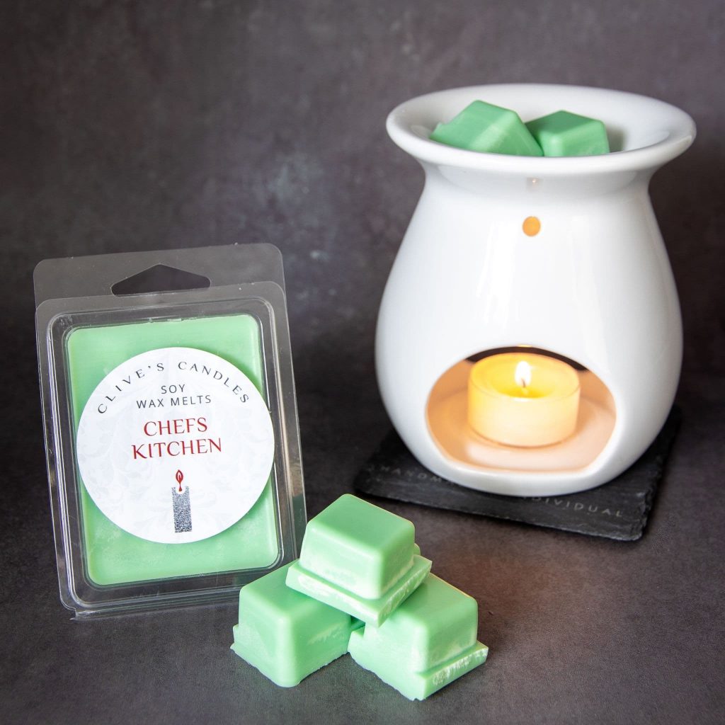 Chef's Kitchen Wax Melts, Lime, Mandarin & Basil