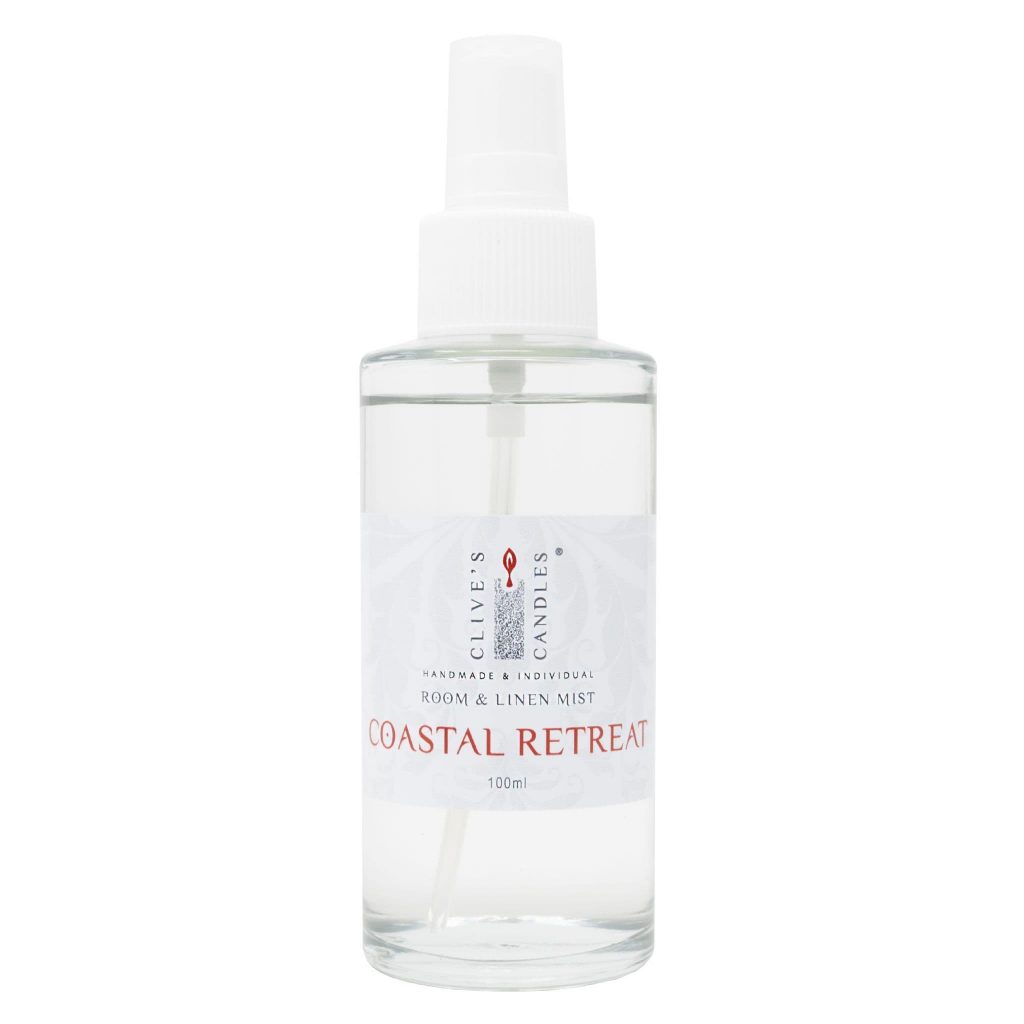 Coastal Retreat Room & Linen Spray, Sea Salt & Wood Sage