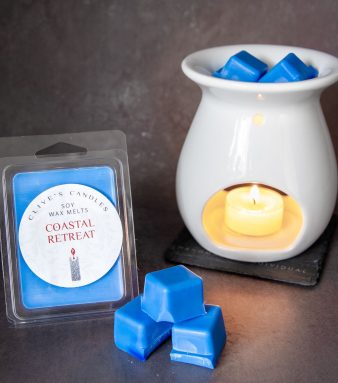 Coastal Retreat Wax Melts, Sea Salt & Wood Sage