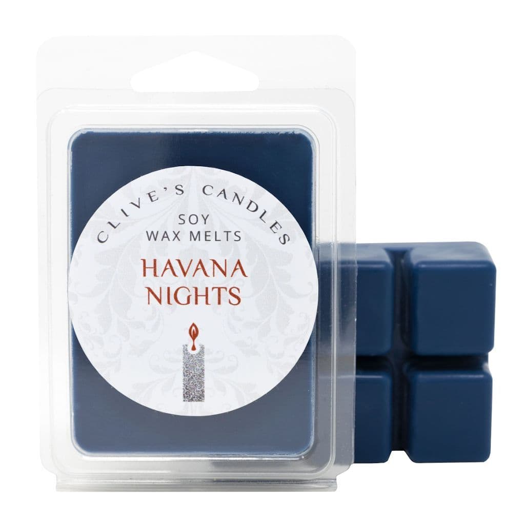 Havana Nights Wax Melts, Tobacco, Wood & Cognac
