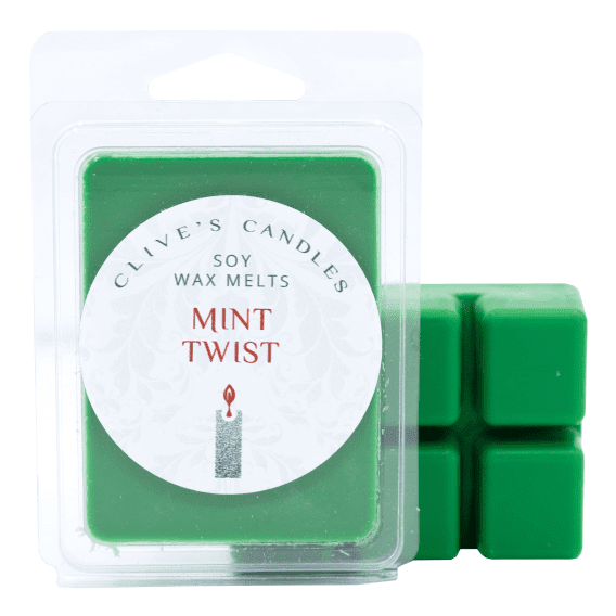 Mint Twist Wax Melts, Mint, Ginger & Tobacco