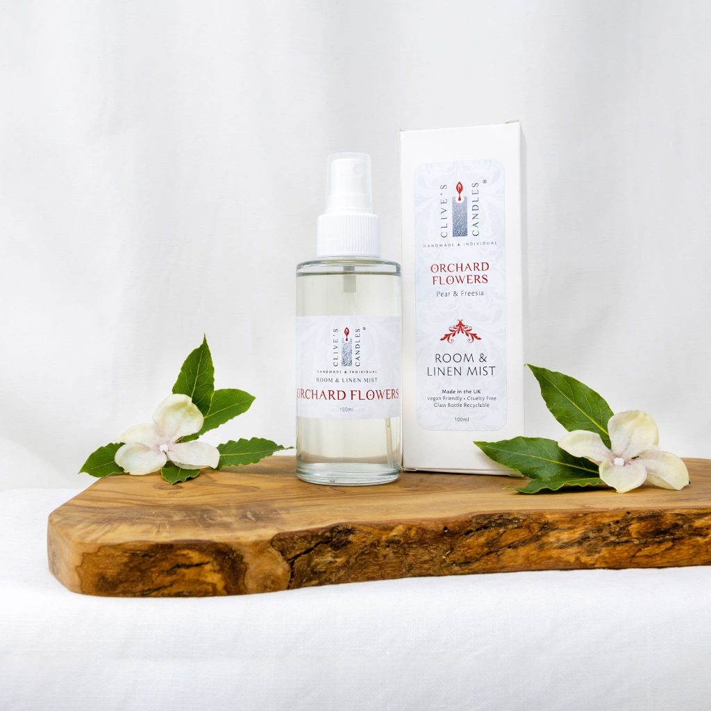 Orchard Flowers Room & Linen Spray, Pear & Freesia