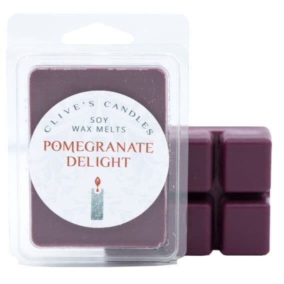 Pomegranate Delight Wax Melts, Pomegranate Plum & Cedarwood