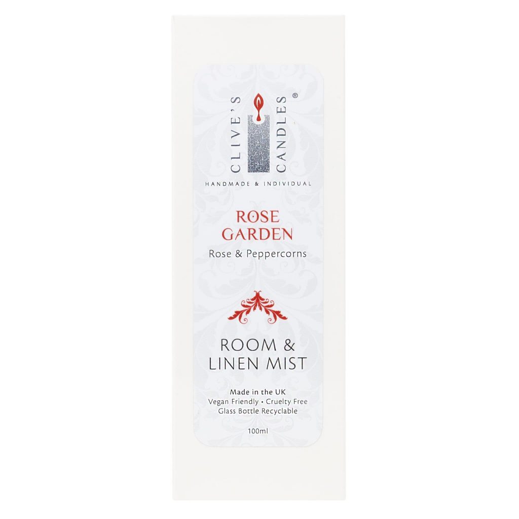 Rose Garden Room & Linen Spray, Rose & Peppercorn