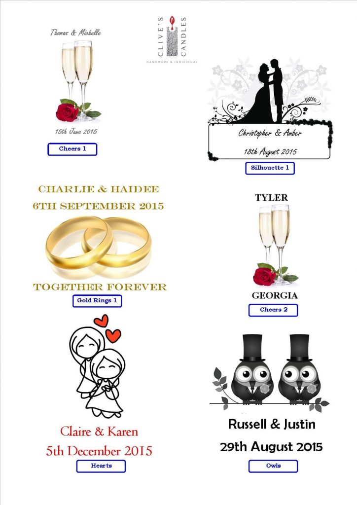 The Essentials Candle In A Glass Wedding Favour