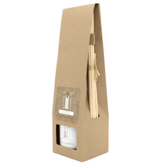 Warm Embers Reed Diffuser, Honey, Sandalwood & Patchouli