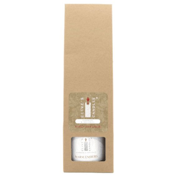 Warm Embers Reed Diffuser, Honey, Sandalwood & Patchouli